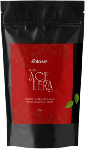 Blend Acelera Sinta-se! | 40g | Chá Misto De Chá Verde